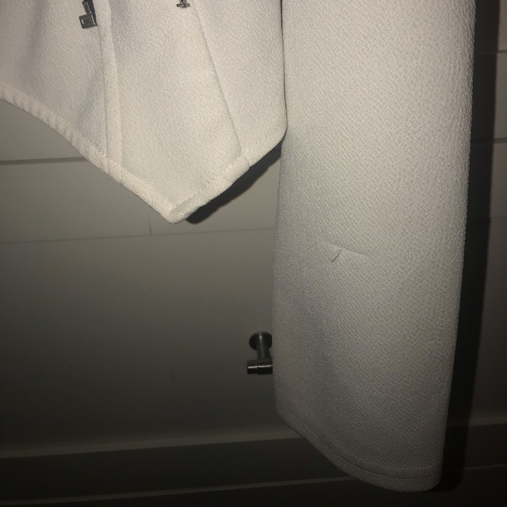 White Polyester Jacket - Picture 5 of 5